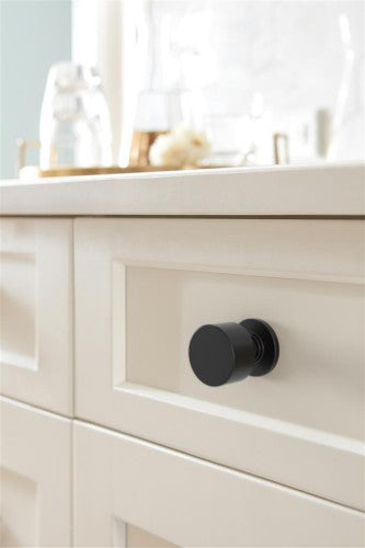 Balon Zinc Matte Black Cabinet Knob 10