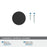 Balon Zinc Matte Black Cabinet Knob 7