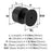 Balon Zinc Matte Black Cabinet Knob 3