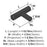 Bar Pulls Carbon Steel Matte Black Cabinet Knob 2