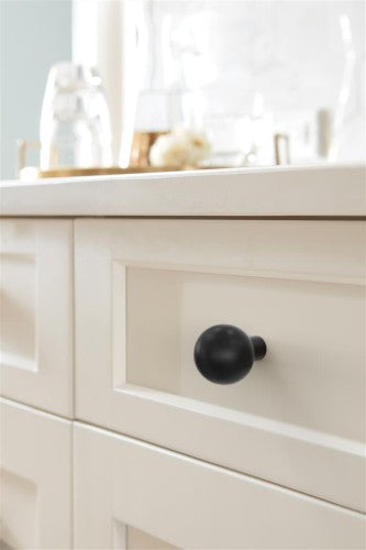 Coble Zinc Matte Black Cabinet Knob 4
