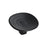 Concentric Zinc Matte Black Cabinet Knob 1