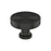 Dupont Circle Zinc Matte Black Cabinet Knob 2