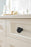 Enlivity Zinc Matte Black Cabinet Knob 4