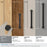 Factor Zinc Matte Black Cabinet Knob 4