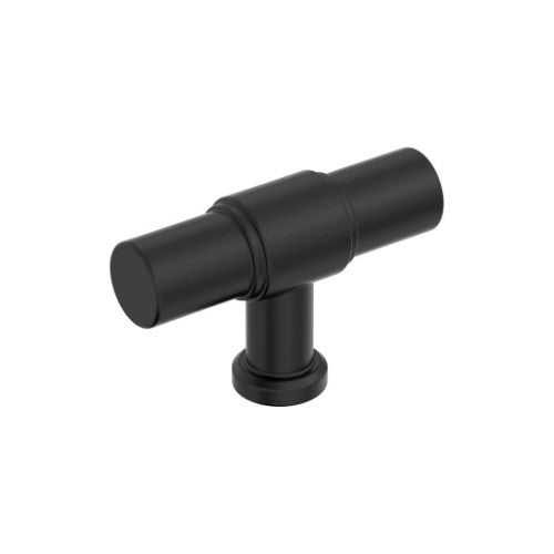 Faircrest Zinc & Steel Matte Black Cabinet Knob 2