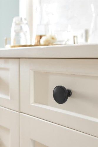 Faraday Zinc Matte Black Cabinet Knob 7