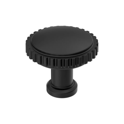 Farewind Zinc Matte Black Cabinet Knob 1