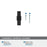 Farewind Zinc Matte Black Cabinet Knob 6