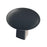 Riva Zinc Matte Black Cabinet Knob 1