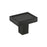 Rockhurst Zinc Matte Black Cabinet Knob 2