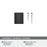 Townsend Zinc Matte Black Cabinet Knob 5