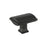 Townsend Zinc Matte Black Cabinet Knob 2