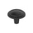 Hatfield Zinc Matte Black Cabinet Knob 1