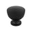Chalice Zinc Matte Black Cabinet Knob 1