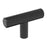 Bar Pulls Hollow Zinc Matte Black Cabinet Knob 1