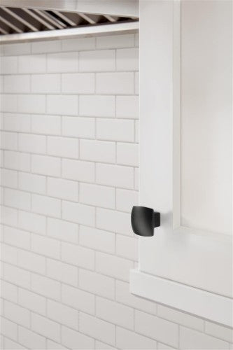 Sunset Zinc Matte Black Cabinet Knob 2