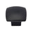 Sunset Zinc Matte Black Cabinet Knob 1