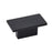 Prominence Zinc Matte Black Cabinet Knob 1