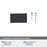 Prominence Zinc Matte Black Cabinet Knob 3