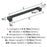 Appoint Zinc Matte Black Cabinet Pull 11