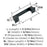 Appoint Zinc Matte Black Cabinet Pull 13