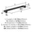 Appoint Zinc Matte Black Cabinet Pull 12