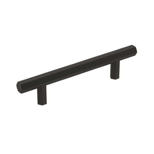 Caliber Zinc Matte Black Cabinet Pull 4