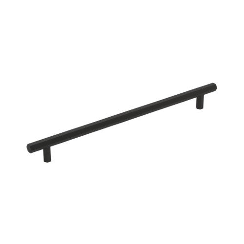 Caliber Zinc Matte Black Cabinet Pull 3