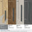 Caliber Zinc Matte Black Cabinet Pull 32