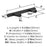 Caliber Zinc Matte Black Cabinet Pull 9