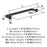 Factor Zinc Matte Black Cabinet Pull 12