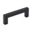 Monument Aluminum Matte Black Cabinet Pull 1