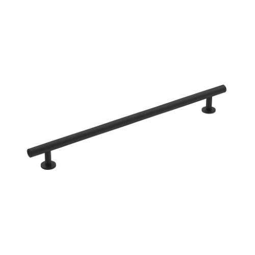 Radius Stainless Steel Matte Black Cabinet Pull 8