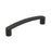 Rift Zinc Matte Black Cabinet Pull 3