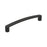 Rift Zinc Matte Black Cabinet Pull 4