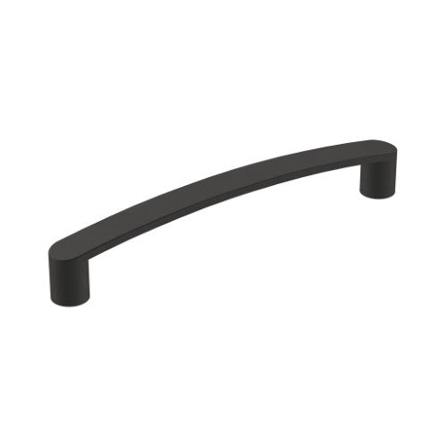 Rift Zinc Matte Black Cabinet Pull 4