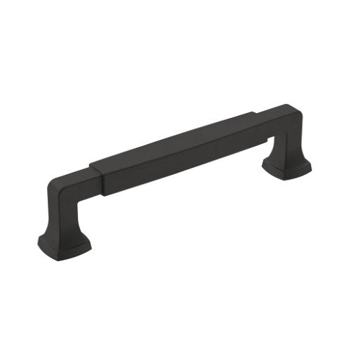 Stature Zinc Matte Black Cabinet Pull 6