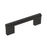 Versa Zinc Matte Black Cabinet Pull 5