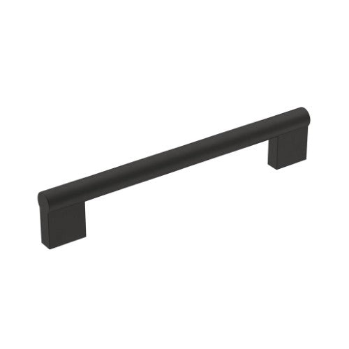 Versa Zinc Matte Black Cabinet Pull 7