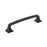 Ville Zinc Matte Black Cabinet Pull 3