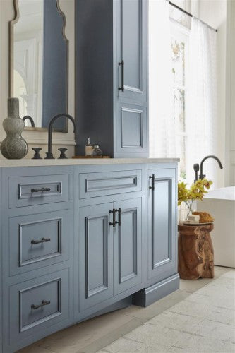 Winsome Zinc Matte Black Cabinet Pull 18