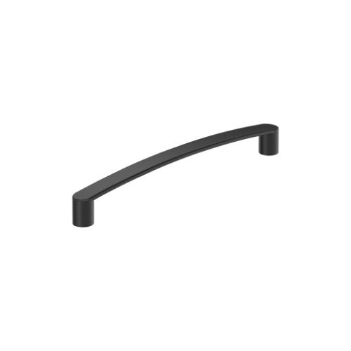 Rift Zinc Matte Black Cabinet Pull 2