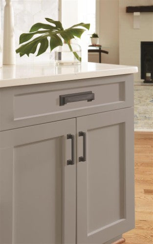 Appoint Zinc Matte Black Cabinet Pull 15