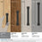 Appoint Zinc Matte Black Cabinet Pull 27