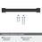 Appoint Zinc Matte Black Cabinet Pull 35
