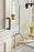 Balata Zinc Matte Black Cabinet Pull 26