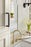 Balata Zinc Matte Black Cabinet Pull 27