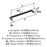 Balata Zinc Matte Black Cabinet Pull 16