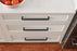 Balata Zinc Matte Black Cabinet Pull 25
